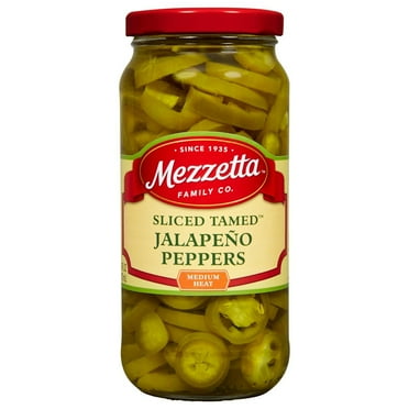 2 Pack - Mezzetta Deli-Sliced Tamed Jalapeno Peppers - 16 oz Packaging may vary