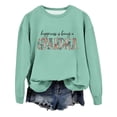 thumbnail image 4 of frariair Grandma Sweatshirt For Women Fall Crew Neck Sweatshirts No Hood Happiness Is Being A Grandma Thin Jacket Women Drawstring Sweatshirt, 4 of 4