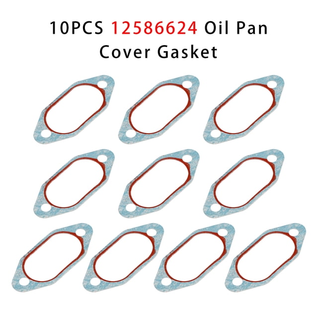 10 Pcs 12586624 Joint de Couvercle de Carter d'Huile