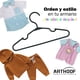 thumbnail image 3 of 100 Ganchos Infantil Ropa Niño Niña Color Negro, 3 of 5
