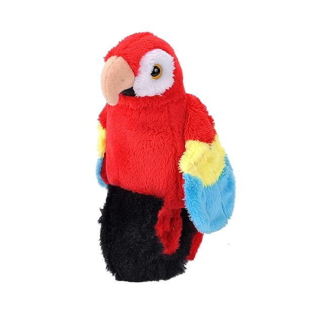 Peluche Wild Republic, loro posado, guacamaya escarlata, 23 cm Wild Republic WILD REPUBLIC