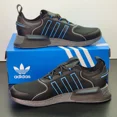 thumbnail image 3 of Adi - das NMD V3 Boost Shoes Men's Size 10 Black Blue Athletic Running Sneakers, 3 of 6