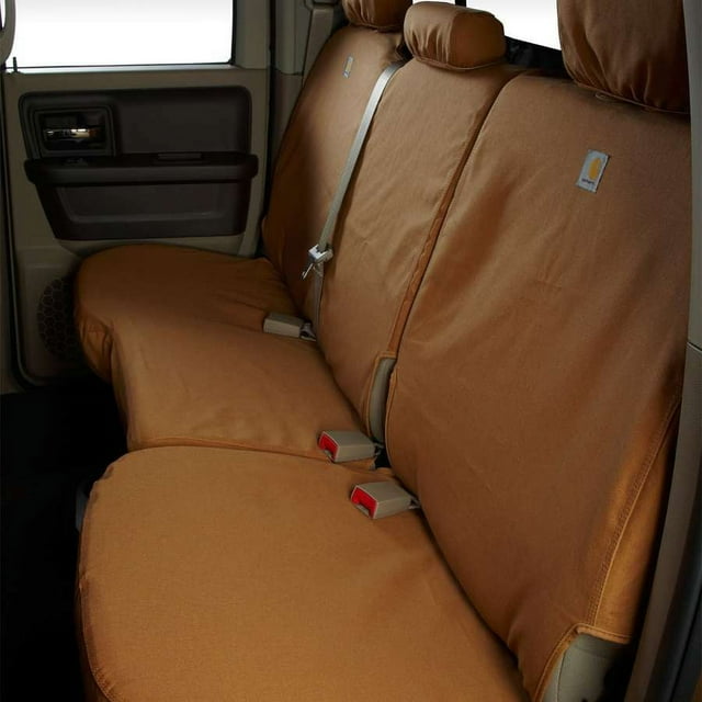 Covercraft Housse de Siège SSC7575CABN Carhartt SeatSaver; Tissu en Tissage de Canard; Marron; Simple