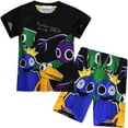 thumbnail image 5 of New Roblox Rainbowfriend Boys Short Sleeve Set, 5 of 5