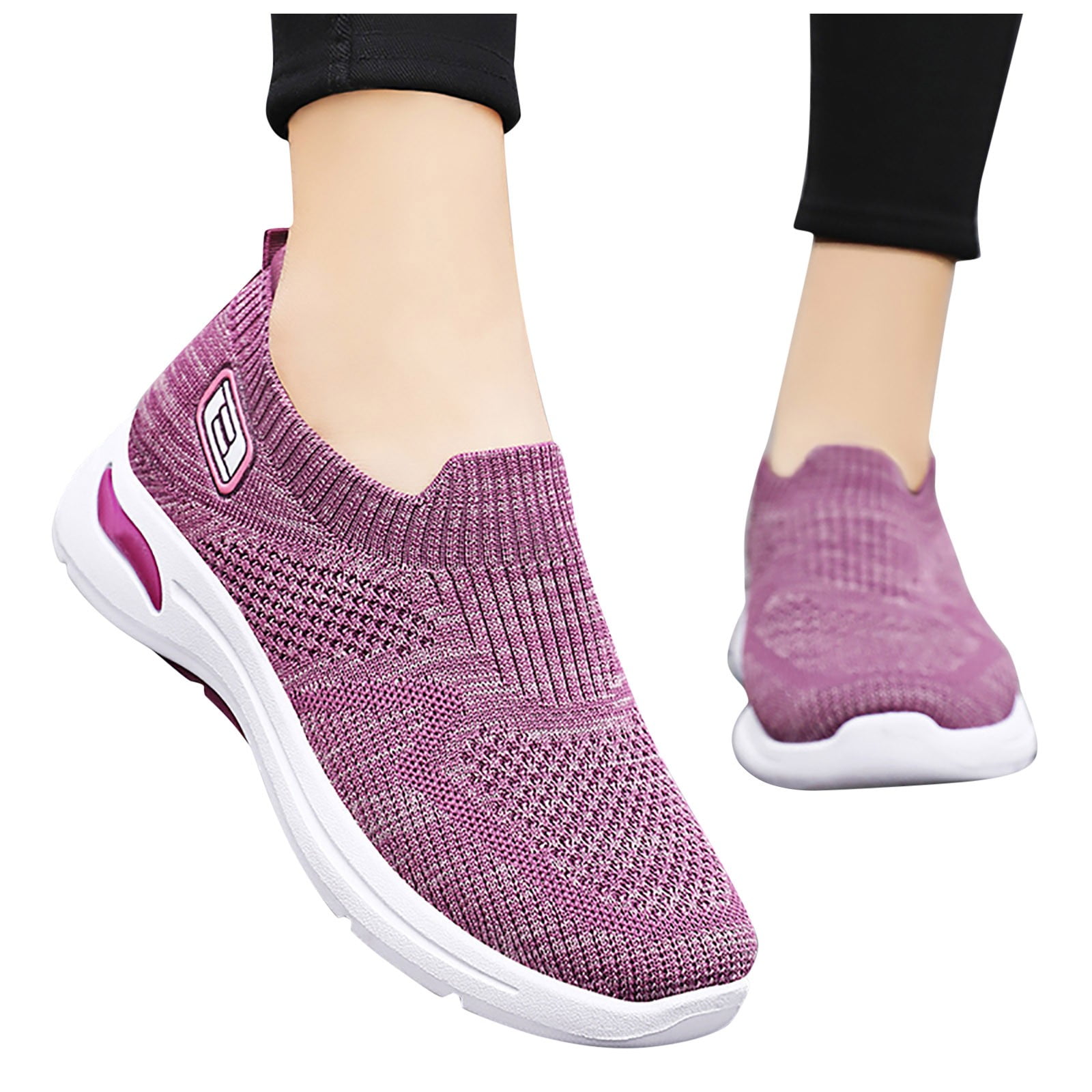 WNVMWI Womens Shoes Business Casual Shoes for Women White