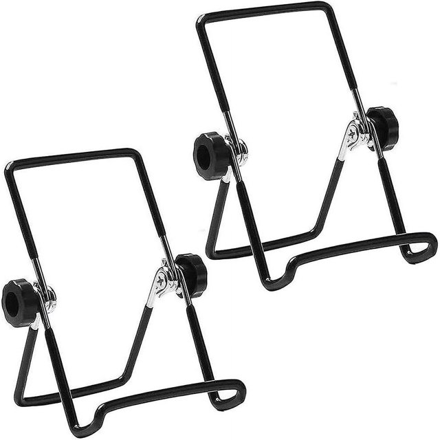 2 piezas de soporte ajustable para tableta, soporte para iPad, soporte plegable para teléfono portátil, base de escritorio para iPad, iPad Pro, Air, Samsung, Kindle Fire, Switch, marco de fotos