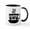 White/Black Inside, variant on CafePress - Coffee Snob Mugs - 11 oz Ceramic Mug - Novelty Coffee Tea Cup