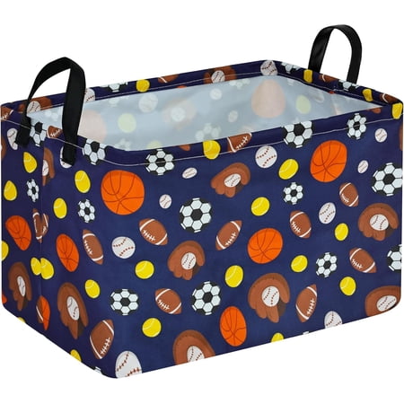Kids Hamper Storage Bins Organizer Toy Box Laundry Basket Large Canvas Collapsible Chest for Home/Dorm/Kitchen/Pet/Office/Closet/Shelf/Gift Baskets