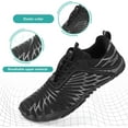 thumbnail image 2 of Hiking Shoes Barefoot Shoes for Autumn Winter, Upgraded Thickened Minimalist Barefoot Shoes Women Men Non-Slip & Wide Toe Zero Drop Athletic Hiking Trail Running Shoes, 2 of 13