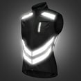 thumbnail image 3 of Men Cycling Vest Foldable Quick Dry Breathable Reflective Sports Safety Bike Vest for Riding Running Jogging Hiking, 3 of 10