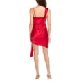 thumbnail image 2 of Cinq à Sept womens  Venus Silk Mini Dress, 4, Red, 2 of 3