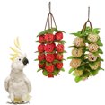 thumbnail image 2 of Parrot Rattan Ball Interactive Bite Resistant Parrot Ball Toy Bird Chew Toy, 2 of 10