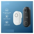 thumbnail image 2 of 2K+ WiFi Video Doorbell Smart Outdoor Home Video Intercom Human Detection Wired Door Bell with Chime Support Alexa ,Weather Resistant, 2 of 6