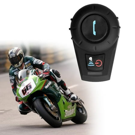 BT Motorcycle Helmet bluetoth Headset Motorbike Intercom Headset, 500M