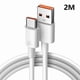 thumbnail image 1 of 120W 10A USB-C fast charging cable Data cable Fast charging USB Type C 2m, 1 of 5