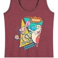 thumbnail image 3 of Ren & Stimpy - Women's Racerback Tank Top, 3 of 5