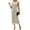 Black Stripe, variant on IDOPIP Women's 2025 Summer Sleeveless Striped Bodycon Midi Dress Crew Neck Slim Ribbed Knit Dresses