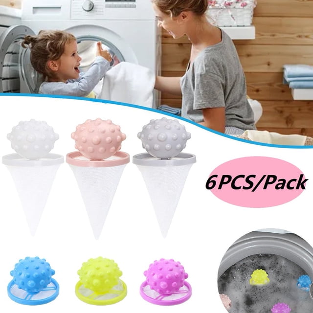3 Pcs Filtres Flottants Réutilisables pour Cheveux/confettis/peluches pour Machine à Laver