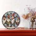 thumbnail image 2 of GZHJMY Cute Gnomes Christmas Wall Clock, PVC Silent Non Ticking 10 Inch Battery Operated Wall Clocks, Easy to Read Clock for Home Kitchen Living Room Bathroom Office Decor, 2 of 6