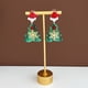 thumbnail image 4 of Aretes de plata BRILLAR 1 par de dibujos animados Navidad estilo 2, 4 of 5