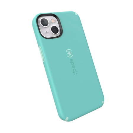 Speck Candyshell Pro for iPhone 13 phone case in Pool Teal and Tart Teal
