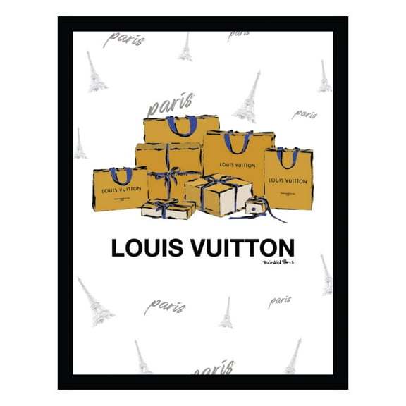 Fashion Designer Glam Bags - Framed Print