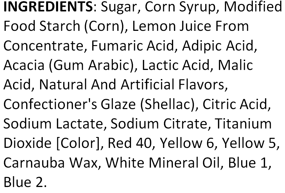 Featured image of post How to Make Lemonhead Ingredients
