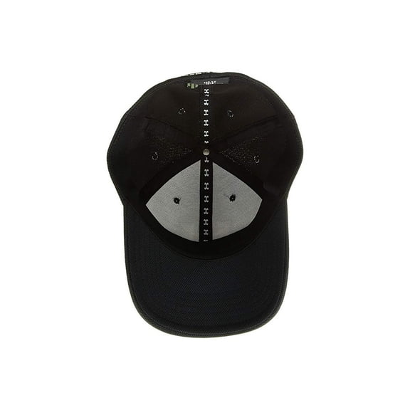 Under Armour Men's UA Blitzing 3.0 Stretch Fit Cap Athletic Active Flex Hat, Black/White, XL/2XL