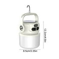 thumbnail image 3 of Rechargeable Solar LED Outdoor Camping Light Portable Tent Ambient Light for Bedroom Night Use, 3 of 6