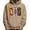 Khaki, variant on LUOGENLI Hoodies for Men Zip up Navy Blue Halloween Graphic Hooded Sweatshirt Long Sleeve Pullover with Print Casual Comfortable Soft Jacket for Fall Winter Black Size XXXL