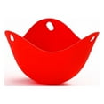thumbnail image 1 of Olla para huevos de silicona, vaporera de silicona para alimentos de alta temperatura, utensilio de cocina, soporte para huevos, 1 of 1