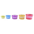 thumbnail image 5 of Kiplyki Multicolor PP Stackable Vegetables, Nuts Food Storage Containers (7 Count), 5 of 8