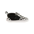 thumbnail image 2 of Vans Infant Checker Slip-On Black/True White Crib Shoes, 2 of 5
