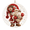 Christmas Gnome-A-A4, variant on DIY Christmas Pearl Diamond Painting Art Kit with Frame, Christmas Pearl Beads Art Craft for Adults & Beginners, Gemstone Diamond Dots Beads Painting for Home Wall Decor A