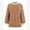 Khaki, variant on IDOPIP Sweatshirts for Women Crewneck Casual Pullover Tops Long Sleeve Shirts Loose Fit Tops