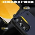 thumbnail image 4 of for Galaxy A13 5G/4G Case,Galaxy A23 /A23 5G Case with Tempered Glass Screen Protector,Military Grade Protection Shockproof Phone Cover with Kickstand & Durable Drop Proof Protective, Blue, 4 of 14