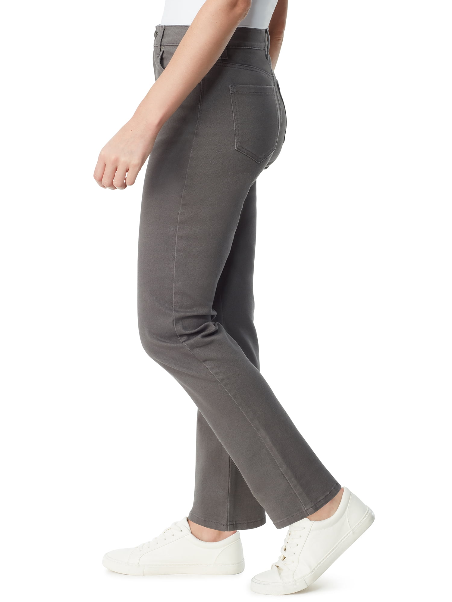 Gloria Vanderbilt Women's High Rise Amanda Straight Leg Jeans, 31” Inseam, Sizes 2-18