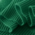 thumbnail image 5 of Garbnen Green Women's Sweaters V Neck Trendy Knitted Women Long Sleeve Tops Loose Spring Winter Cozy Pullover Trendy Tops, 5 of 9
