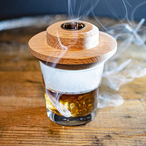 Fumoir à cocktail avec copeaux de bois, copeaux de bois aromatisés