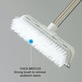 thumbnail image 4 of Ceramic Tile Floor Brush Scraper Brush Hard Bristle Rubber Two-in-one Bathroom Cleaning Brush, 4 of 9