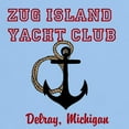 thumbnail image 3 of CafePress - Zug Island Yacht Club T Shirt - Men's Classic Graphic T-Shirt, 3 of 4