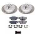 thumbnail image 2 of PowerStop Rear Semi-Coated Rotor and Low-Dust Ceramic Brake Pad Kit SC4604, 2 of 3