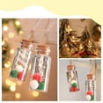 thumbnail image 3 of LED Christmas String Lights with Battery-Powered Wish Bottle Decorations for Indoor Tree and Window Display 200 cm, 3 of 6