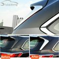 thumbnail image 3 of for Toyota Highlander 2014 - 2019 Car Chrome Rear Window Side Boiler Trim Cover -, 3 of 4