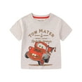 thumbnail image 3 of Disney Cars Lightning McQueen Short Sleeve Crew Neck T-Shirt (Boys), 3 Pack, Sizes 2T-7, 3 of 7