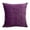 Purple, variant on Red Cushion Red Velvet Check Bed Headrest Pillow Decorative Cushion Lumbar Support for Sofa Chair Floor Home Decoration Soft Velvet Pillow