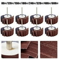 thumbnail image 3 of 3mm Shank 80-600# Grinding Buffing Sandpaper Flap Wheel Rotary Tool Accessories, 3 of 5