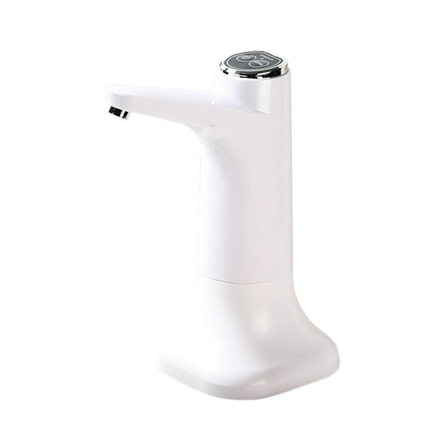 Bomba de Agua Automática Del Dispensador de Agua para Agua Embotellada Doméstica, Dispensador de Agua Automático Inteligente con Base, Dispositivo de Presión de Succión Inalámbrica para Dispensador De
