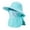 Sky Blue, variant on Bucket Hats For Men Women Unisex Adjustable Sun Outdoor Detachable Summer Wide Brim Hat For Hiking Fishing And Casual Outdoor Activities, Purple