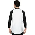 thumbnail image 3 of Augusta Sportswear Chandail de Baseball pour Homme 2.0, P, Blancnoir, 3 of 3